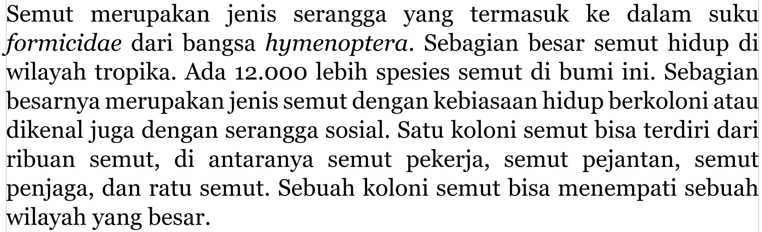 Soal 4 - Generalisasi