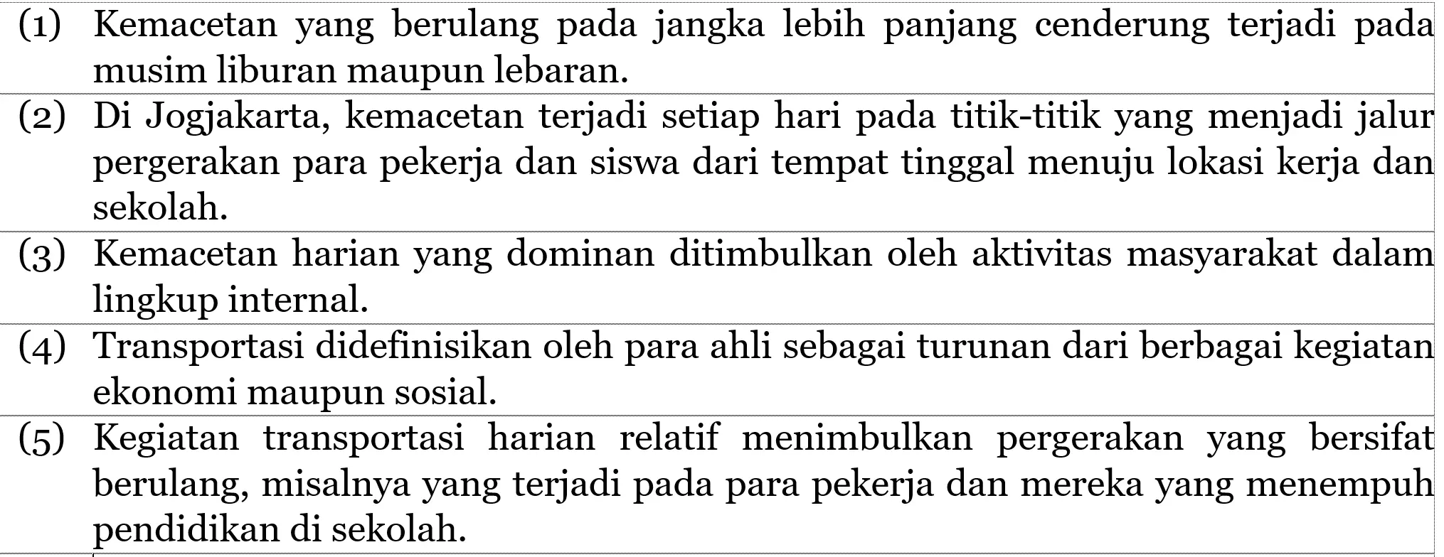 Soal 10 - Paragraf Padu